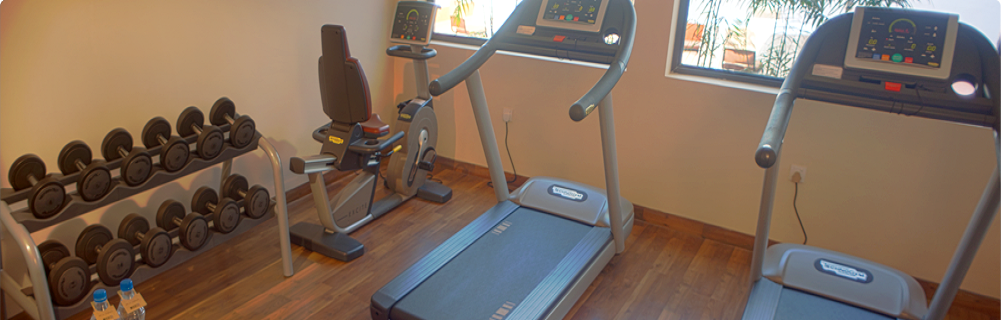 Gym in Vibe Hotel